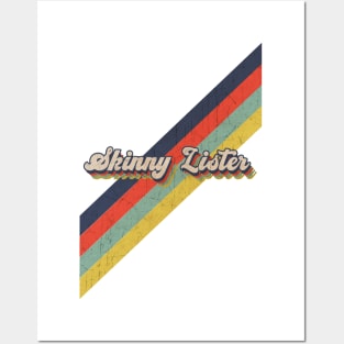 retro vintage color Skinny Lister Posters and Art